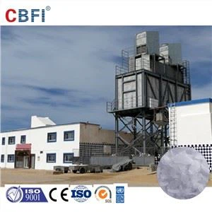 Stroje na výrobu vločkového ľadu so skladom